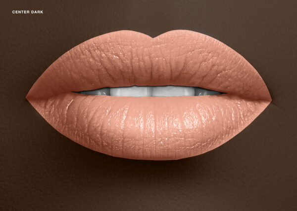 Lipstick: Center - Dark Tone